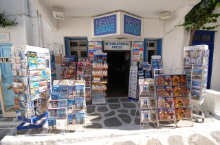 Mykonos International Press News Stand