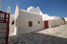 CHURCH OF PANAGIA PARAPORTIANI AT MYKONOS