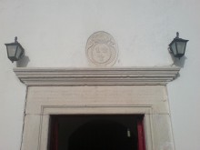 The church door