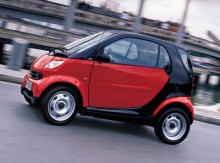 Smart car Delos rent a Smart 