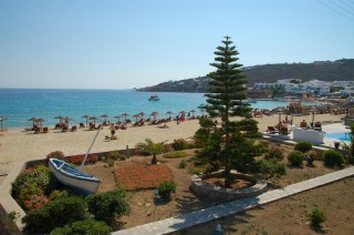 Platys Gialos Beach Platis Yialos Mykonos Beaches